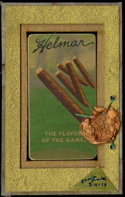 Picture, Helmar Brewing, T206-Helmar Card # 69, Jimmy Austin, Batting follow through, St. Louis Browns